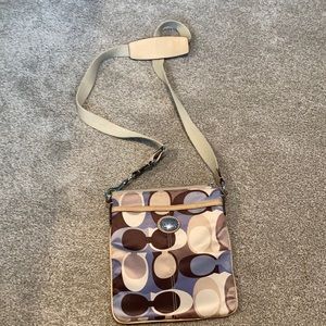 Authentic coach crossbody bag